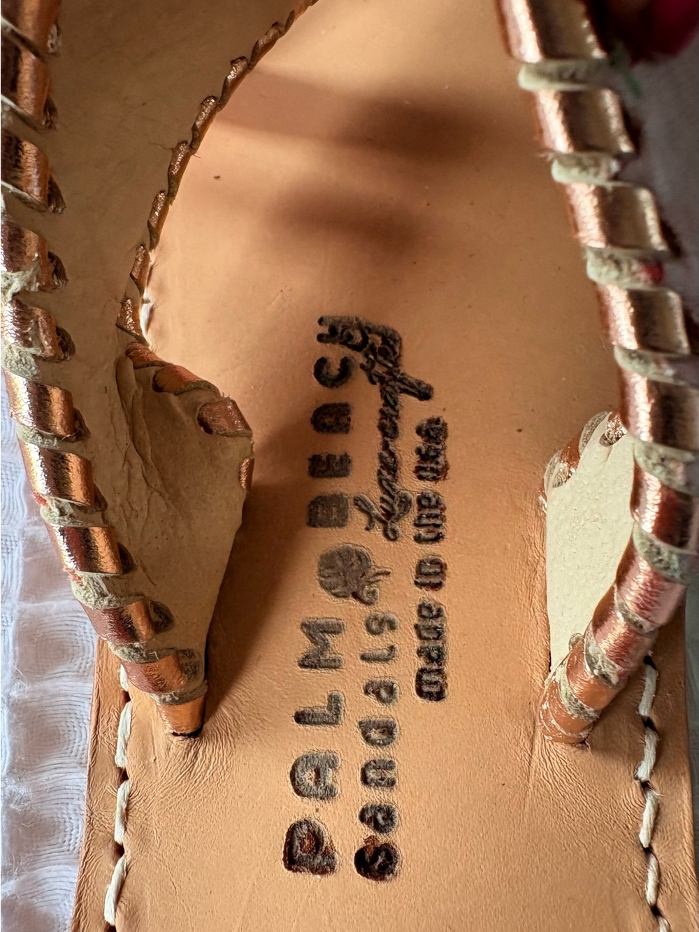 NEW Palm Beach Luxe-Crafted leather sandals / handcrafted in the USA - Picture 5 of 7